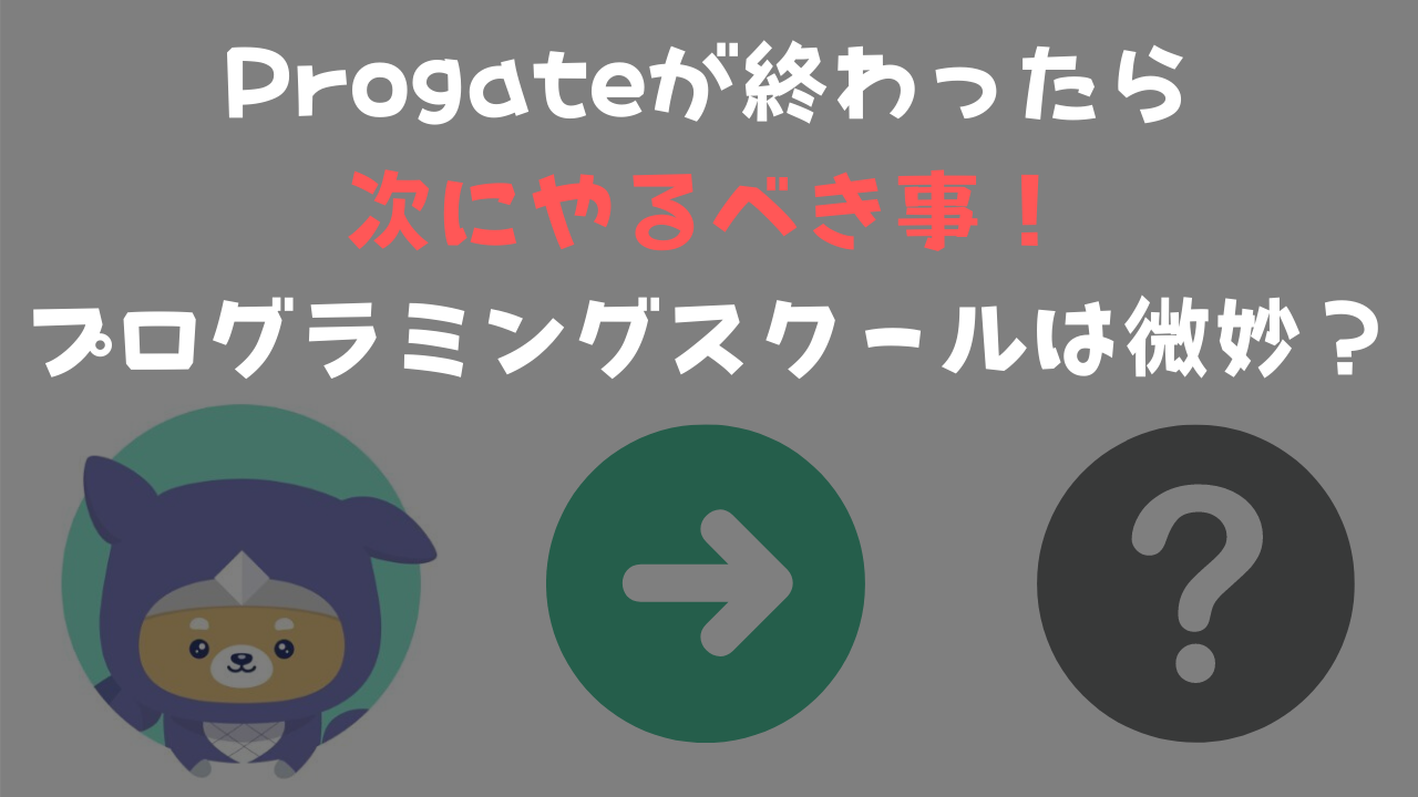 Progateが終わったら次にやるべき事 プログラミングスクールは微妙 Himakuroブログ