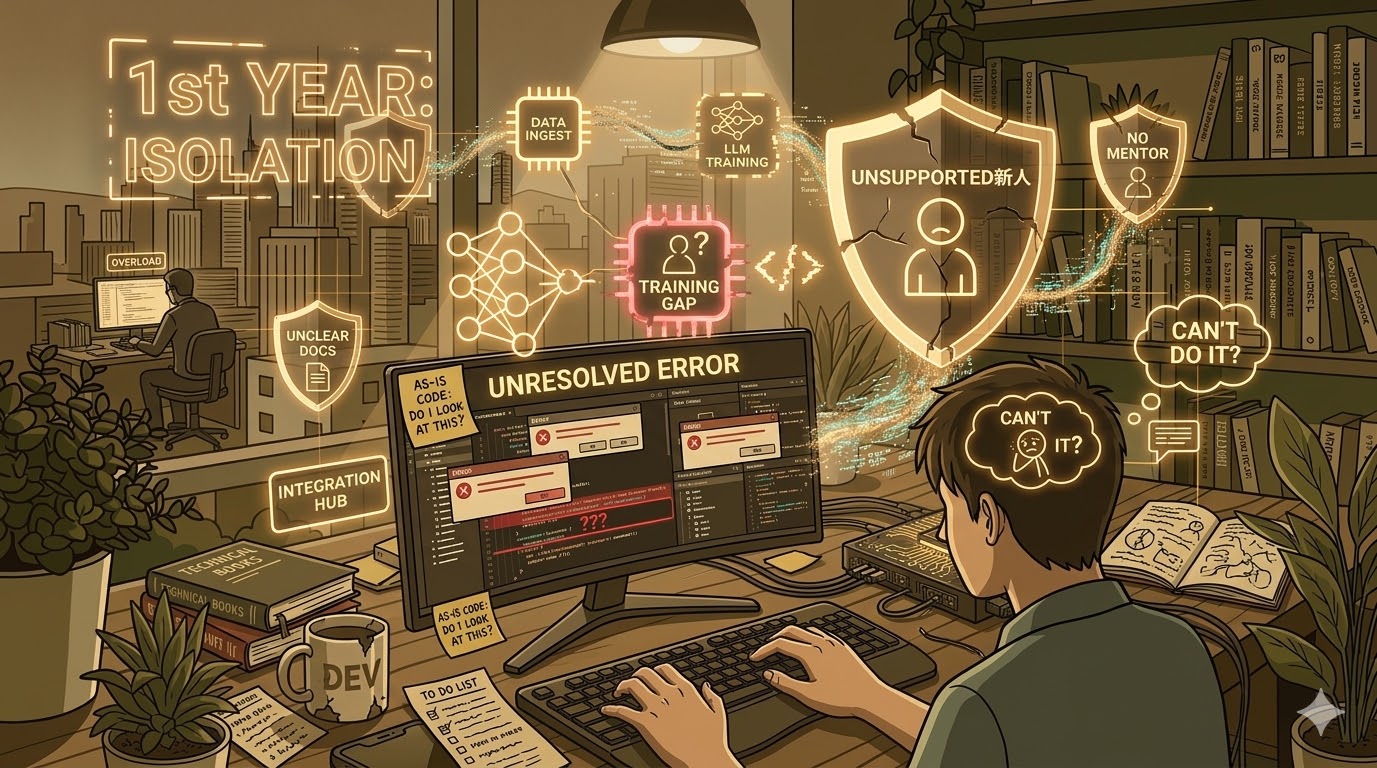 新人エンジニアが「ほったらかし」にされる現場のリアルと、辞める前の生存戦略